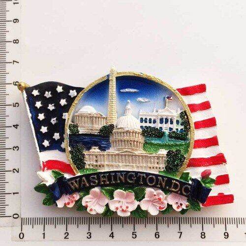 USA fridge Washington D.C. cultural landscape tourist souvenirs handted