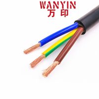 PVC multi-core cable black 20AWG 0.5MM RVV 2/3/4/5/6/7/8/10/12/14/16/20/24 core control signal line copper wire