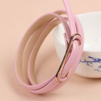 Trusty เข็มขัด เข็มขัดผู้หญิง Woman Belt Ceinture 2039 - สีชมพูอ่อน