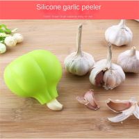 1PC Silicone Peeling Garlic Press Manual Garlic Peeler Household Multi-function Garlic Press Garlic Peeling Tool Kitchen Gadgets Graters  Peelers Slic