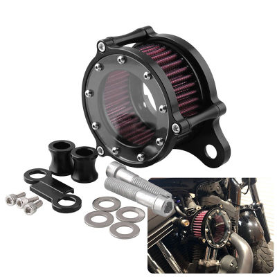 Air Cleaner Intake Filter System Kit for Sportster XL883 XL883N XL883R XL883P XL1200 XL1200L XL1200X Iron 883 Forty Eight XL1200X 2004-2016