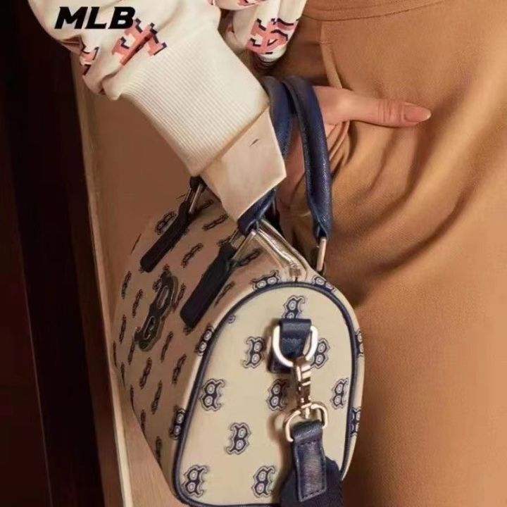 mlb-official-ny-korea-ml-pillow-bag-ny-full-standard-presbyopia-fashion-handbag-spring-new-one-shoulder-messenger-boston-bag