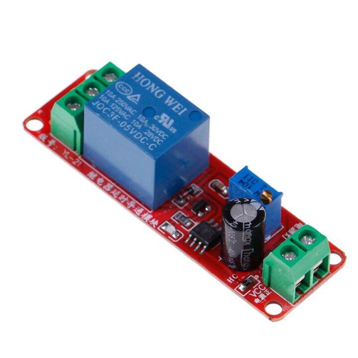 ne555-timer-switch-โมดูลปรับได้โมดูลรีเลย์หน่วงเวลา12v-delay-relay-shield-0-10s-ac-0-250v-10a-max