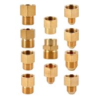 1/8 1/2 M14 M18 M22 Male to Female Brass Coupler Adapter Threaded Fitting Thread Pipe Connectors