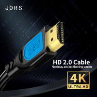 JORS HDMI-compatible Cable 4K 2.0 60Hz 3D Gilded High Speed HD Link For Box Xiaomi PS4 PS5 Xbox Switch Laptop PC Projector