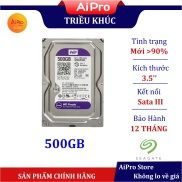 Ổ cứng HDD 500GB WD Purple - Bảo hành 24 tháng