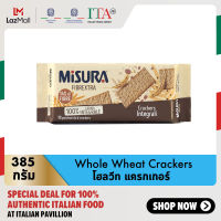 มิซูร่า โฮลวีท แครกเกอร์ 385 กรัม │ Misura Whole Wheat Crackers 385 g