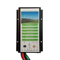 Waterproof Wind Solar Hybrid Controller 800W Wind 1000W Solar 12V/24V Automatic Over-charge Protection Hybrid Charge Controller