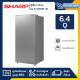 ตู้เย็น Sharp รุ่น SJ-D19ST-SL ขนาดความจุ 6.4 คิว สีเงิน ( รับประกันสินค้านาน 1 ปี )