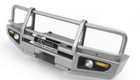 Metal Front Bumper with WinchLed Lamp For killerbody 110 Toyota Land Cruiser LC70 48601 RC4WD 110 LC70 ARB-DELUXE