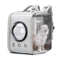 New Cat Bag Transparent Backpack Foldable Space Capsule Out Portable Backpack Dog Carrier