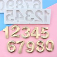 Metal Numbers Silicone Mold Fondant Mould Cake Decorating Tool Chocolate  Gumpaste Mold  Sugarcraft  Kitchen Gadgets Bread  Cake Cookie Accessories