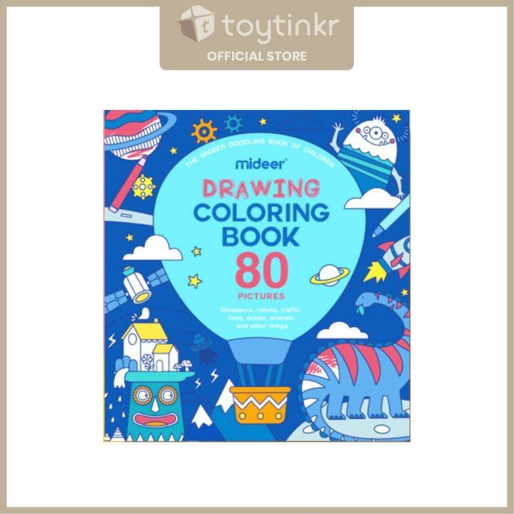 MiDeer Drawing Coloring Book by Toytinkr Lazada PH