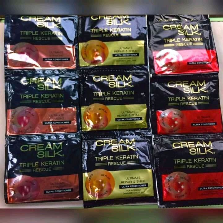 CREAMSILK CONDITIONER TRIPLE KERATIN SACHET sold per half dozen (6