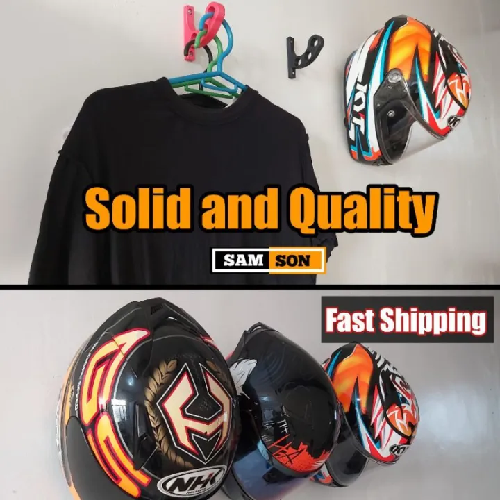 UNIVERSAL Motorcycle Helmet Hook Evo AGV HCj NHK KYT SPYDER LS2 SHOEI