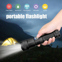 LED Flashlight XHP50 High Power USB Rechargeable Flashlight 5 Modes Lantern Shocker Torch Tactical Lamp Linterna