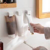 Bathroom Toothpaste Hanging Clip / Wall-mounted Tubular Facial Cleanser / Multifunction Children Towel Hanging Rack