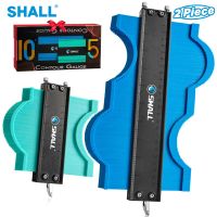 SHALL 2PC Contour Gauge With Lock 10 In &amp; 5 In Profile Duplicat Measu ไม้ฉาก Contour Duplicator ไม้เครื่องมือ