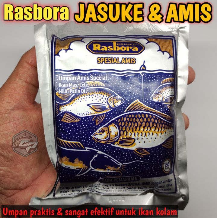 Umpan Ikan Rasbora Jasuke Dan Spesial Amis 150gr Lazada Indonesia