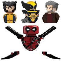 Super Heroes The Wolverine Logan Venom Wade Carnage รุ่น41055บล็อกคริสต์มาสอาคารอิฐของเล่นสำหรับเด็ก