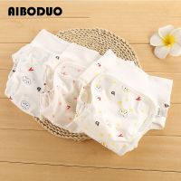 2023 New Casual Childrens Clothing Newborn High Waist Cotton Waterproof Learning Baby Diaper Pants Training Pants Cloth Diapers