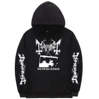 Limited Mayhem Deathcrush Album Graphic Hoodie Men Vintage Rock Gothic Oversized Hoodies Mens Cotton Sweatshirt Size XS-4XL