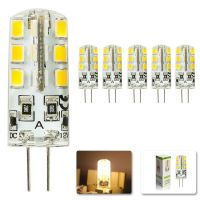 【Free-delivery】 kallidora 5ชิ้น/ล็อต G4 Led 2835 SMD 6W DC G4 24LED โคมไฟโคมไฟฮาโลเจน Led G4 12V โคมไฟหลอดไฟ LED รับประกัน2Y สปอตไลท์ฉายแสง