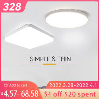 Ultra Thin Led Ceiling Lamps LED Square Round Panel Lamp 72W 50W Surface Mount Ceiling Light Fixtures for Living Room Bedroom