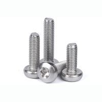 304 Stainless Steel Screw Anti theft screw plum blossom Pan Head Flat End Screws Machine Screw Bolt M2 2.5 3 4 5 6