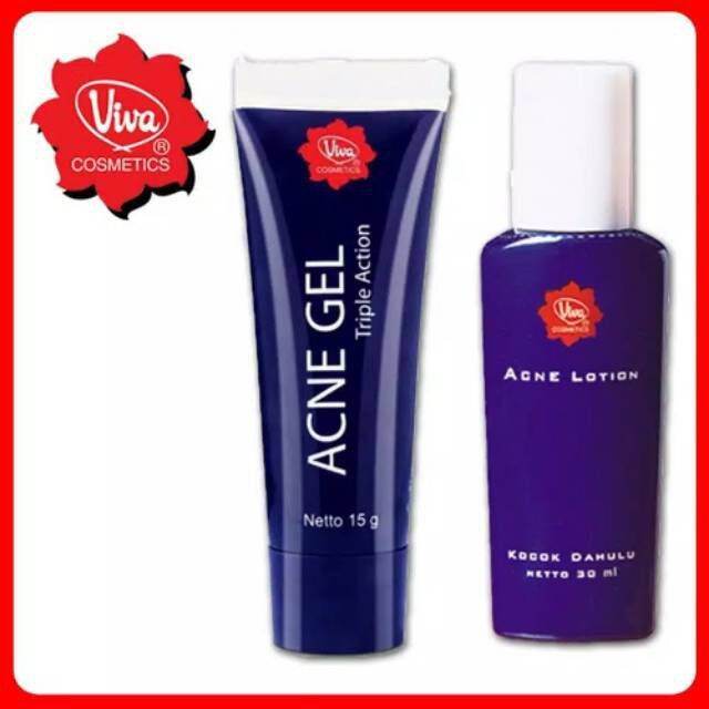 Viva Acne Gel Triple Action 15g & Viva Acne Lotion 30 ml Lazada Indonesia