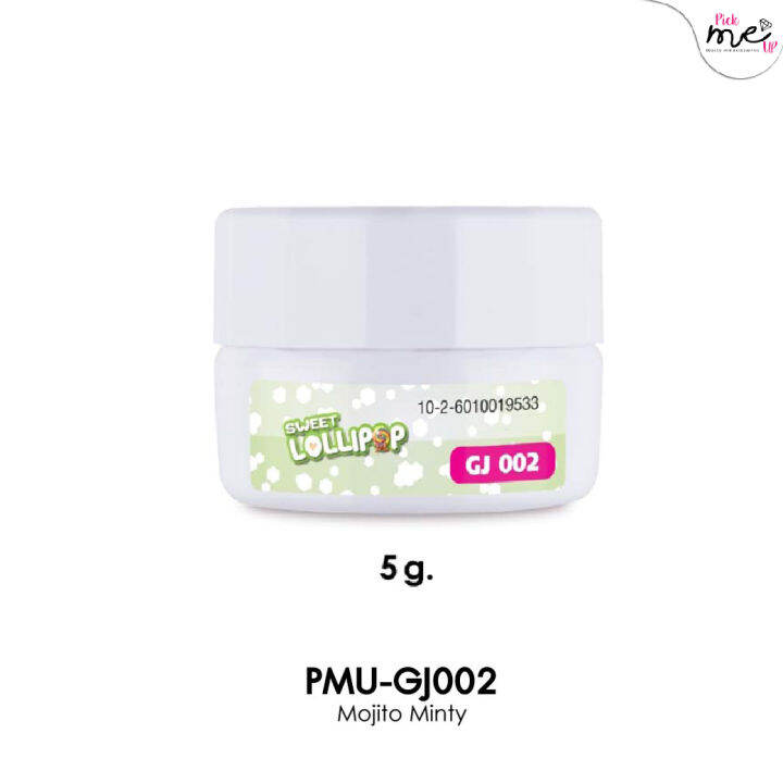 สีเจลสำหรับเพ้นท์เล็บ-gj002-mojito-minty