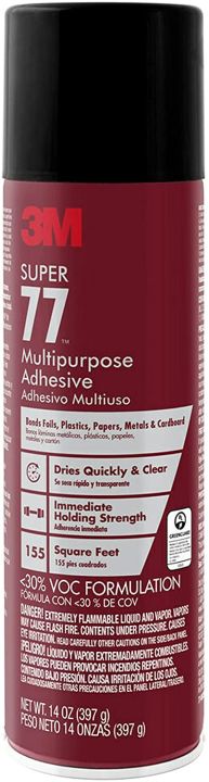 3m Super 77 Spray Adhesive