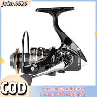 【คลังสินค้าพร้อม】Lure Spinning Fishing Reel Anti-Slip 5.2:1อัตราทดเกียร์ความเร็วสูง8กก. ลากสูงสุด2000-7000sreies รอกตกปลา