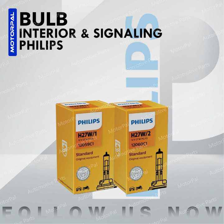 Wash windows do not do sail ORIGINAL GENUINE PHILIPS H27W/1 H27W/2 BULB SIGNALING FOG LIGHT 12V 27W | Lazada Wash windows do not do sail ORIGINAL GENUINE PHILIPS H27W/1 H27W/2 BULB SIGNALING FOG LIGHT 12V 27W | Lazada