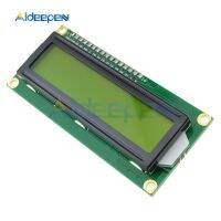 Iic/ I2c อินเตอร์เฟซแบบอนุกรม1602 16x2ตัวอักษรโมดูลแสงไฟ Lcd Lcd-1602 5โวลต์สำหรับ A Rduino จอแสดงผลสีเหลือง/สีฟ้า