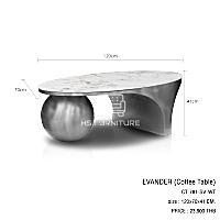 โต๊ะกลาง อีแวนเดอร์ / Evander Coffee Table