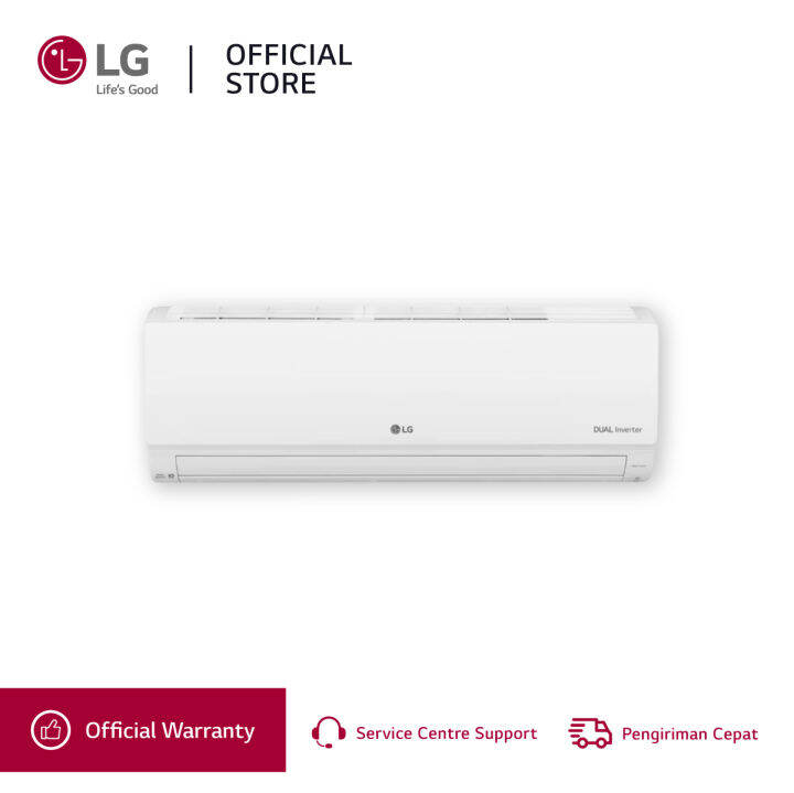 LG AC 1/2 PK Inverter (0.5 PK) T05EV5 DUALCOOL with Watt Control New