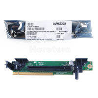 ใหม่0W6D08 PowerEdge R640 Riser 2การ์ด PCI-E X16สำหรับ2ND CPU W6D08 D emcs