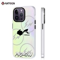 Anteen เคสโทรศัพท์กันกระแทกสำหรับ Iphone 11 12 13 14 14 15 Pro Max Plus เคสอะนิเมะทันสมัยเปลี่ยนสีได้มีสไตล์