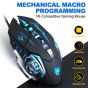 New V6 Wired Game Mouse Macro Programming Mechanical mouse 2400DPI thumbnail