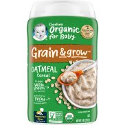 MẪU MỚI Bột ăn dặm Gerber Yến mạch Organic cho bé từ 4 tháng tuổi