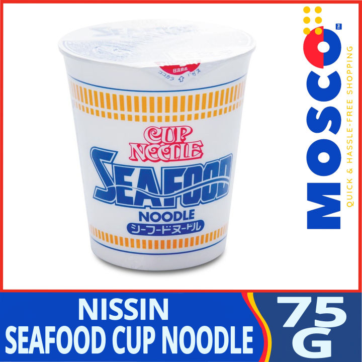 Nissin Seafood Cup Noodle 75g | Lazada PH