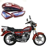 Tanque De Combustible Para Motocicleta Sundiro Honda CM125, Caja De Metal Con Penales Laterales, Color Rojo Y Negro, Reemplazados Por Gasolina Y Aceite Petro, SDH125-53 V-Men