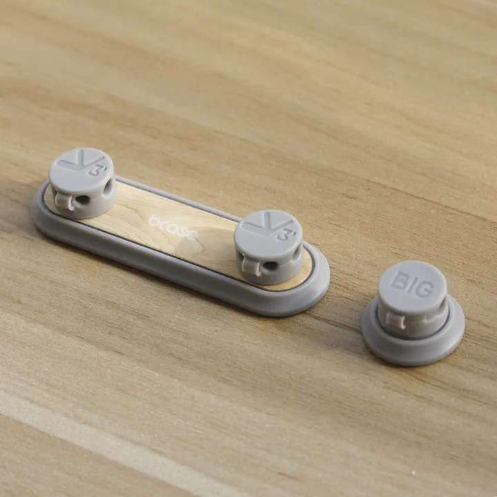 VAORLO Cable Organizer Magnetic Cable Clip For Data Cable Winder For USB Cable Holder Desktop Plug Silicone Wire Retention Clips