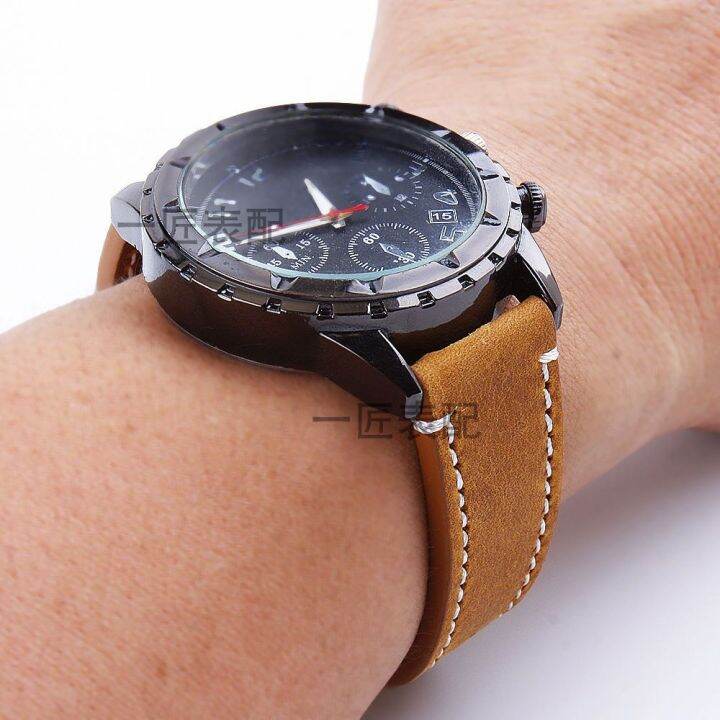 hot-sale-leather-strap-mens-and-womens-watches-with-crazy-horse-18mm20mm22mm-cowhide-retro-watch-chain-high-quality