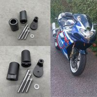 Call♘สำหรับ Suzuki GSXR1000 2001-2002 K1 GSX-R GSXR 1000แถบเลื่อนกรอบรถจักรยานยนต์ตัวป้องกันการลื่นเครื่องยนต์บล็อกปลอกปกป้องเข่า