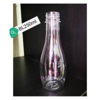 #สินค้าใหม่ ขวดPET ทรงโบว์ลิ่งขนาด 250ML พร้อมฝา 75ใบ/155บาท