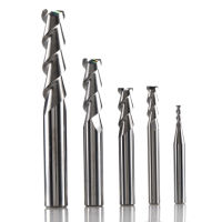 AL-2EL 1-20มม. End Mill 6มม. ประสิทธิภาพการตัดเฉือนสูงคาร์ไบด์ที่เป็นของแข็งเครื่องตัดกัดอลูมิเนียมที่ไม่เคลือบผิว