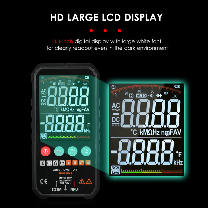 super-slim-palm-size-3-3-inch-lcd-digital-multimeter-6000-counts-true-rms-universal-meter-high-accuracy-smart-measure-acdc