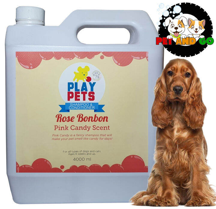 Play Pets Shampoo 4L Pink Candy Lazada PH